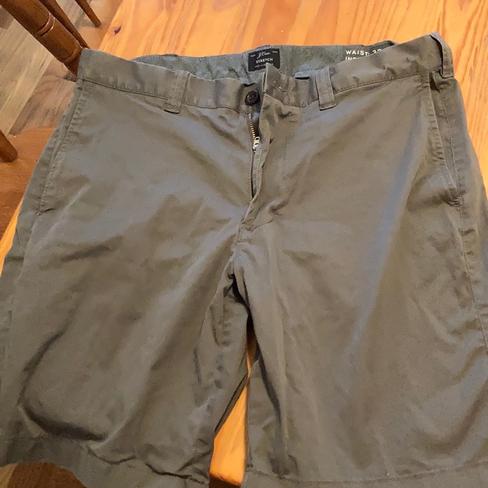 J crew grey/taupe shorts